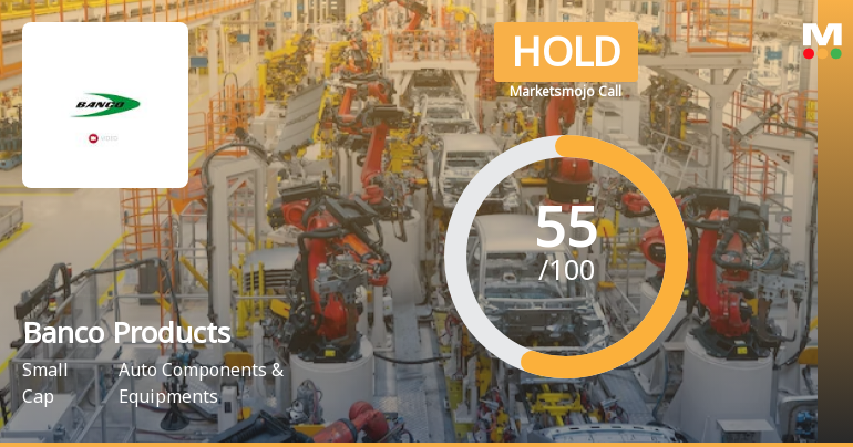 Banco Products (India) Ltd is Rated Hold