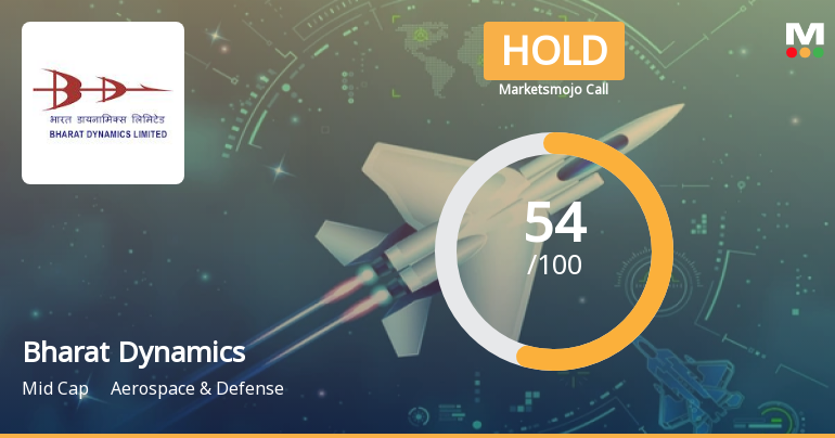 Bharat Dynamics Ltd Upgraded to Hold by MarketsMOJO on Strong Quarterly Performance