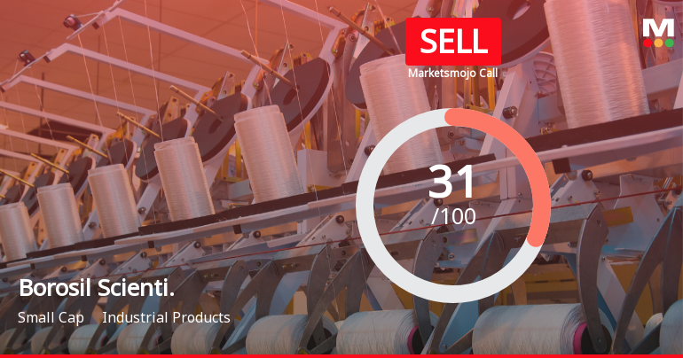 Borosil Scientific Ltd Rating Upgraded to Sell Amid Valuation Improvements