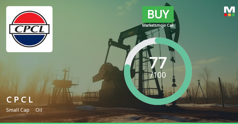 Chennai Petroleum Corporation Ltd is Rated Buy