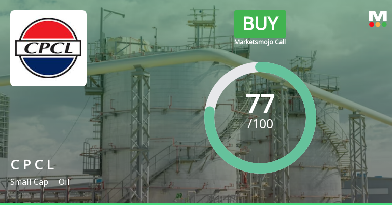 Chennai Petroleum Corporation Ltd is Rated Buy