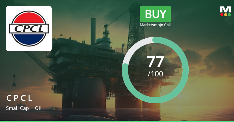 Chennai Petroleum Corporation Ltd is Rated Buy