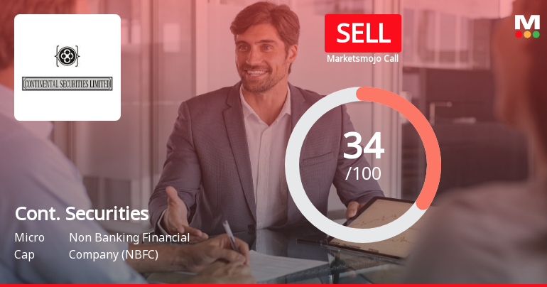 Continental Securities Ltd Upgraded to Sell on Technical Improvements and Valuation Appeal