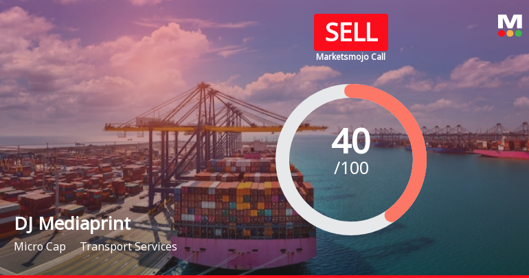 DJ Mediaprint & Logistics Ltd is Rated Sell