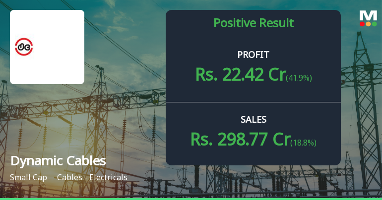 Dynamic Cables Q3 FY26: Strong Profit Growth Masks Technical Weakness