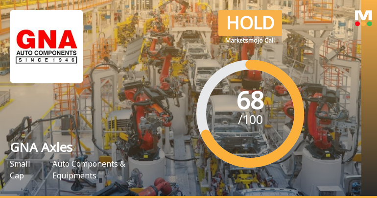 GNA Axles Ltd. is Rated Hold by MarketsMOJO