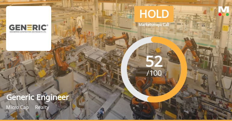 Generic Engineering Construction & Projects Ltd is Rated Hold