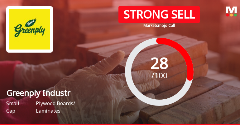 Greenply Industries Ltd is Rated Strong Sell