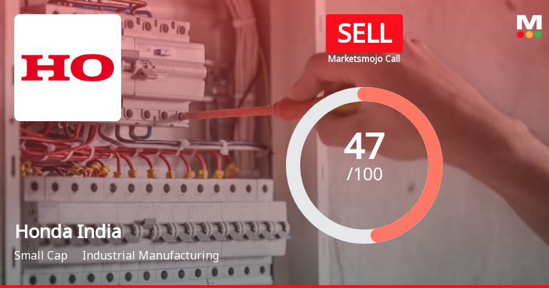 Honda India Power Products Ltd is Rated Sell
