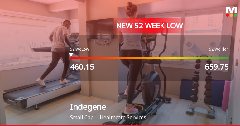 Indegene Ltd Stock Falls to 52-Week Low of Rs.463 Amidst Continued Downtrend