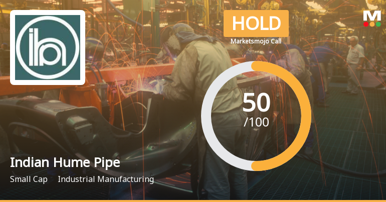 Indian Hume Pipe Upgraded to Hold as Technicals Improve Amid Mixed Financial Signals