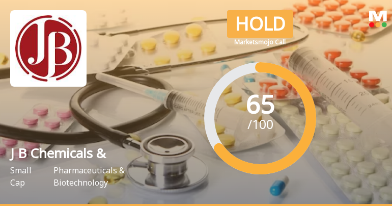 J B Chemicals & Pharmaceuticals Ltd is Rated Hold