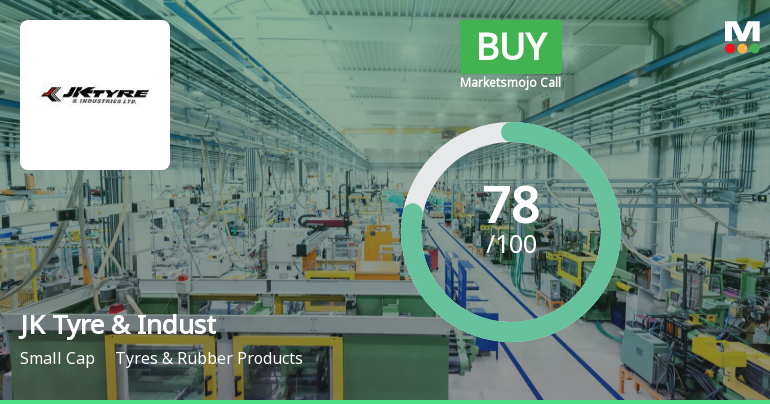 JK Tyre &amp; Industries Ltd is Rated Buy