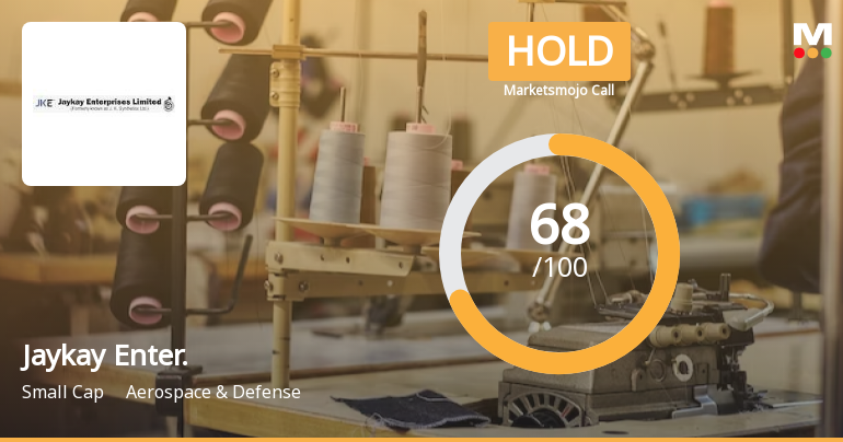 Jaykay Enterprises Ltd is Rated Hold