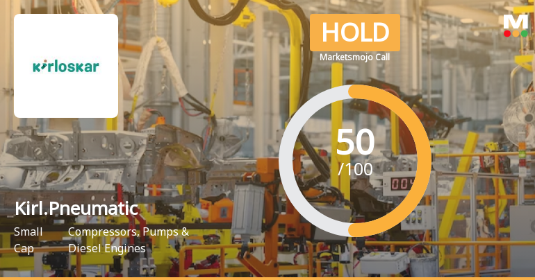 Kirloskar Pneumatic Company Ltd is Rated Hold