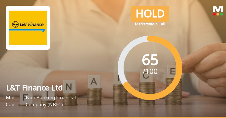 L&T Finance Ltd is Rated Hold by MarketsMOJO