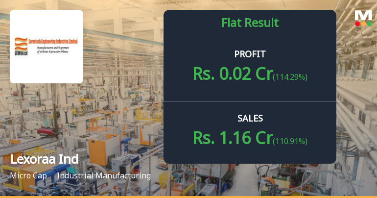 Lexoraa Industries Q3 FY26: Micro-Cap Manufacturer Turns Profitable Amid Volatile Revenue Trajectory