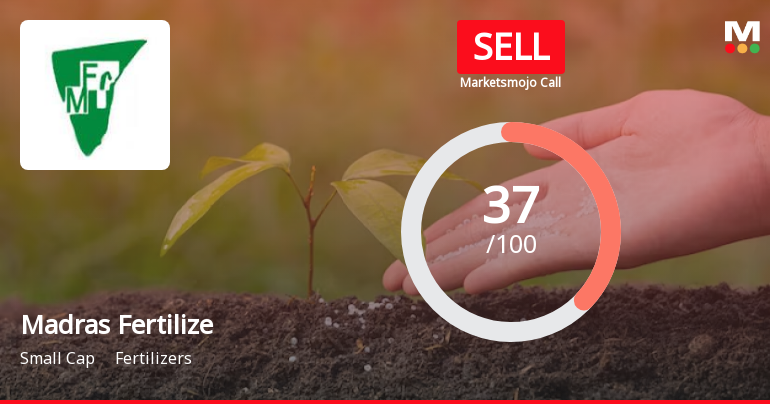 Madras Fertilizers Ltd is Rated Sell