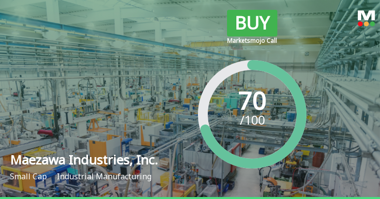 Maezawa Industries Adjusts Valuation Amid Stable Financial Metrics and Resilience