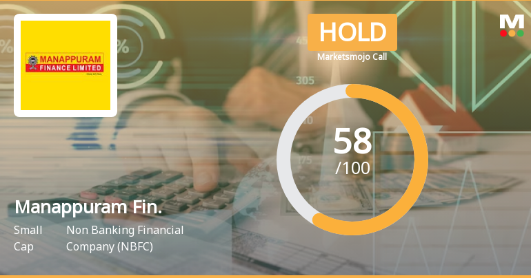 Manappuram Finance Ltd is Rated Hold