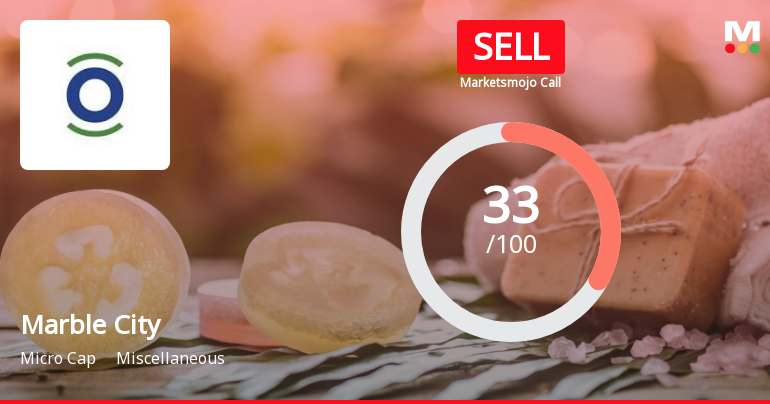 Marble City India Ltd Upgraded to Sell on Technical Improvements Despite Valuation Concerns