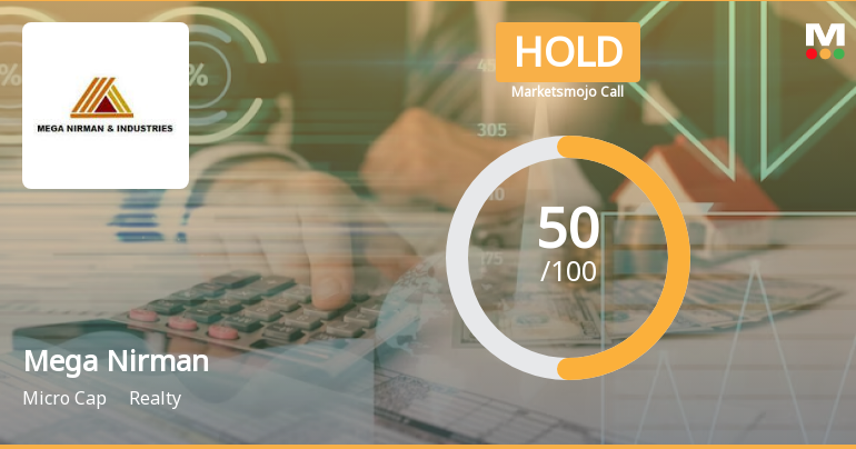 Mega Nirman &amp; Industries Ltd is Rated Hold