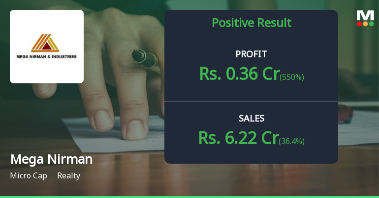 Mega Nirman & Industries Q3 FY26: Profit Turnaround Masks Structural Concerns