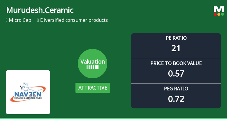 Murudeshwar Ceramics Ltd Valuation Shifts Signal Changing Market Sentiment