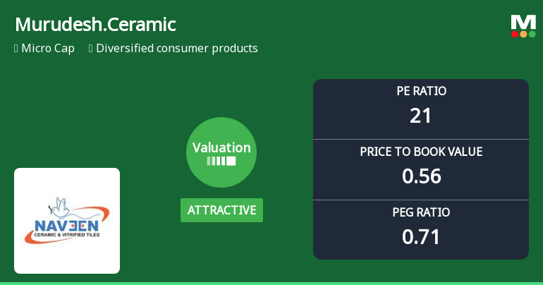 Murudeshwar Ceramics Ltd Valuation Shifts Signal Changing Market Perception