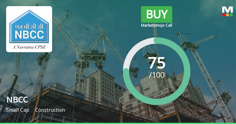 NBCC (India) Ltd Downgraded to Buy Amid Mixed Technical Signals and Valuation Concerns