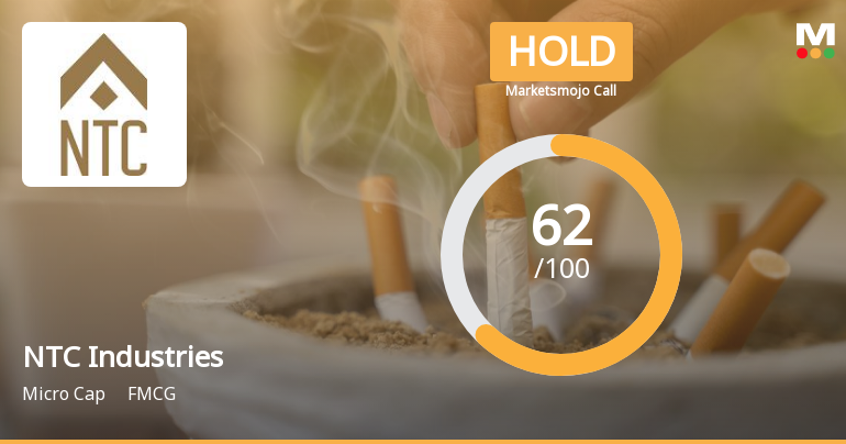 NTC Industries Ltd is Rated Hold by MarketsMOJO