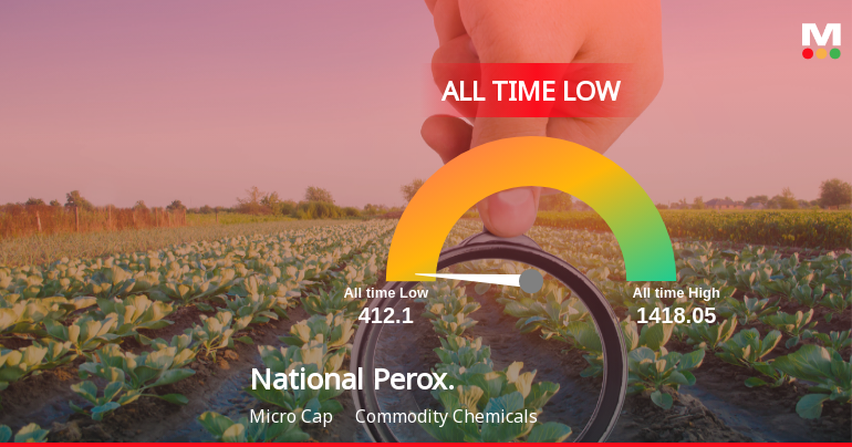 National Peroxide Ltd Hits All-Time Low Amid Prolonged Downtrend