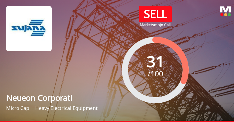 Neueon Towers Ltd is Rated Sell