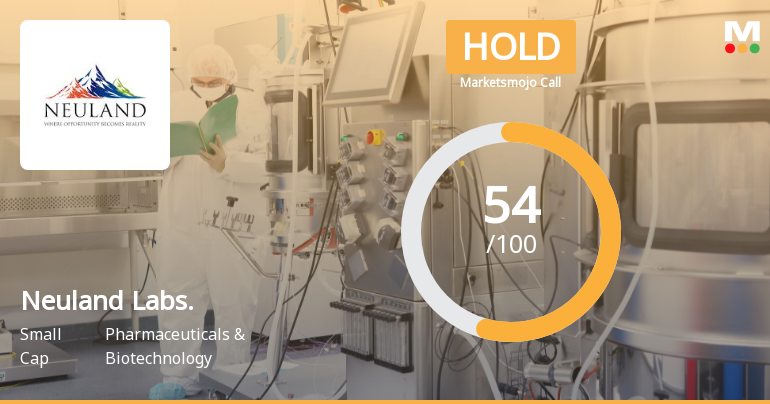Neuland Laboratories Ltd Upgraded to Hold Amid Mixed Financial and Technical Signals