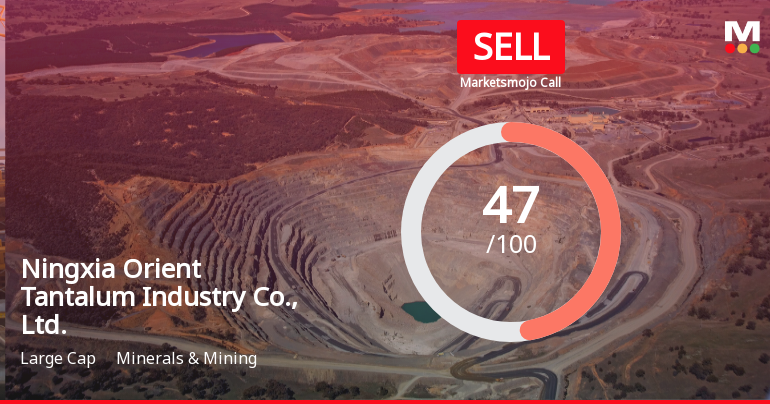 Ningxia Orient Tantalum Adjusts Financial Metrics Amid Mixed Performance Indicators
