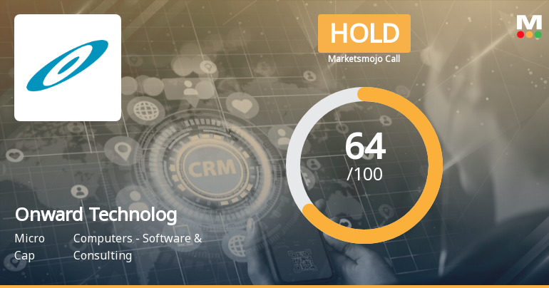 Onward Technologies Ltd is Rated Hold
