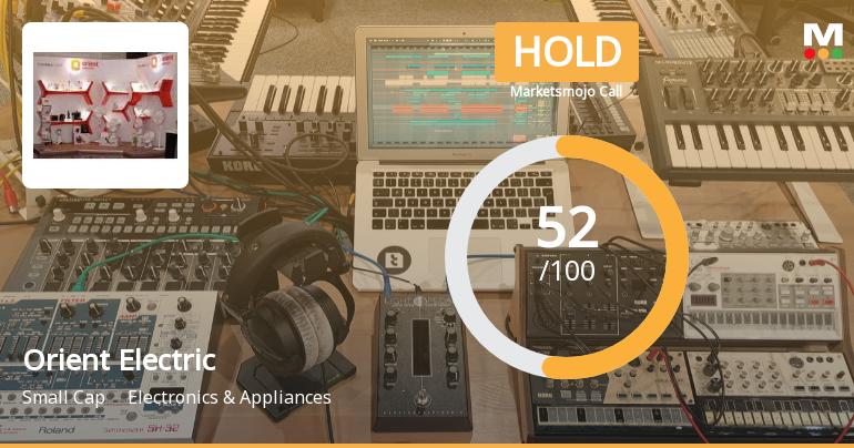 Orient Electric Ltd Upgraded to Hold: A Detailed Analysis of Quality, Valuation, Financial Trend, and Technicals