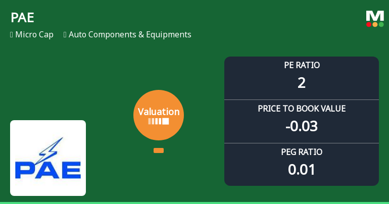 PAE Valuation Shifts Signal Changing Market Perception Amid Auto Components Sector Dynamics