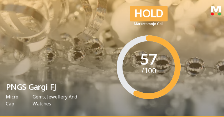 PNGS Gargi Fashion Jewellery Ltd is Rated Hold