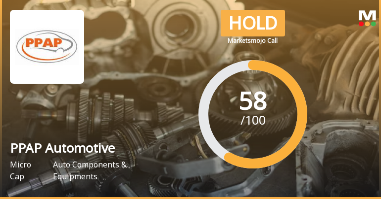 PPAP Automotive Ltd is Rated Hold