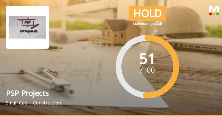 PSP Projects Ltd is Rated Hold by MarketsMOJO