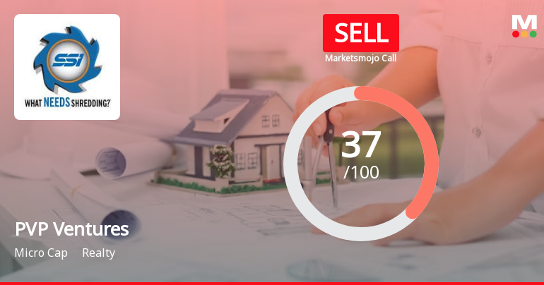 PVP Ventures Ltd is Rated Sell by MarketsMOJO