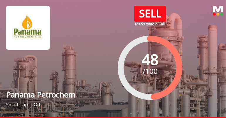 Panama Petrochem Ltd Downgraded to Sell Amid Mixed Financials and Bearish Technicals