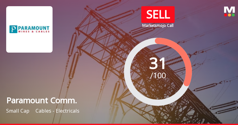 Paramount Communications Ltd is Rated Sell