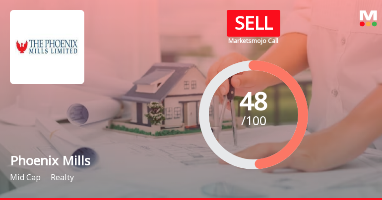 Phoenix Mills Ltd. is Rated Sell by MarketsMOJO