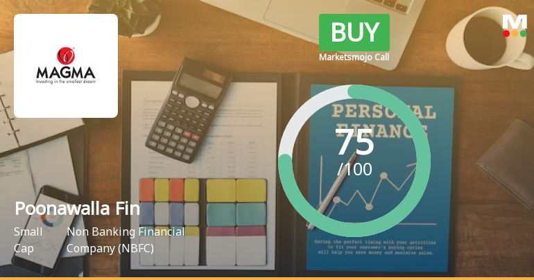 Poonawalla Fincorp Ltd is Rated Hold by MarketsMOJO