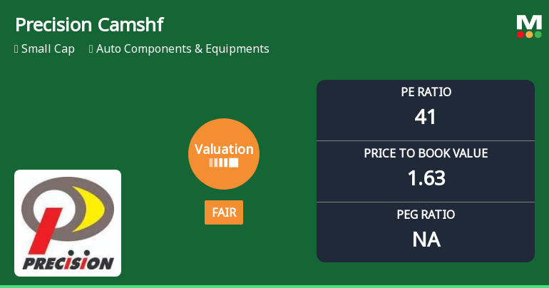 Precision Camshafts Ltd Valuation Shifts Signal Changing Market Sentiment