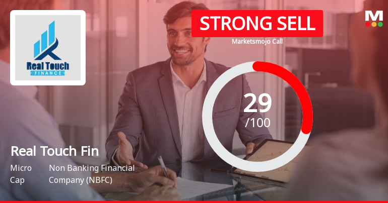 Real Touch Finance Ltd. Downgraded to Strong Sell Amid Bearish Technicals and Weak Fundamentals