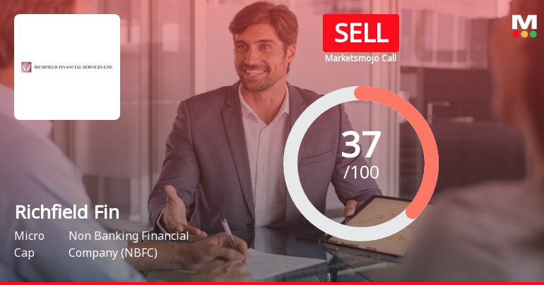 Richfield Financial Services Ltd Upgraded to Sell on Technical Improvements Despite Weak Fundamentals