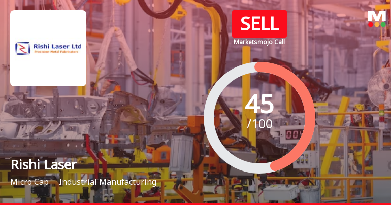 Rishi Laser Ltd is Rated Sell